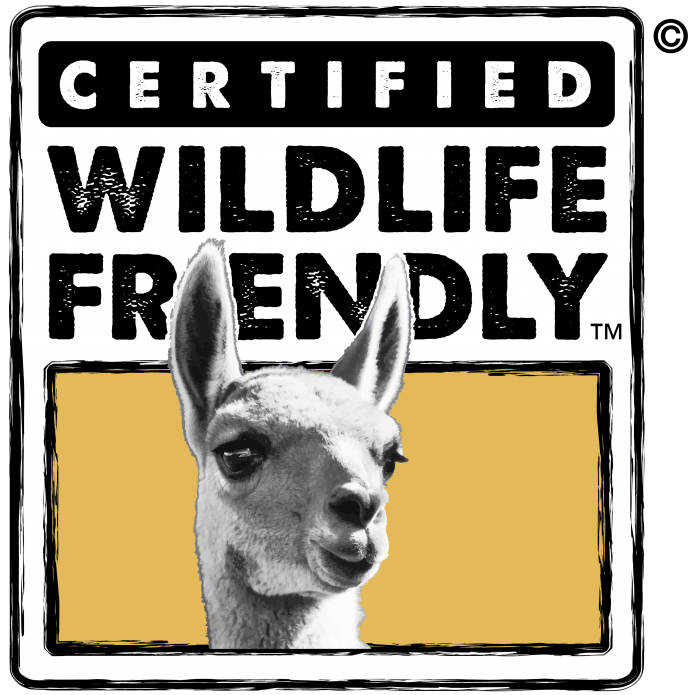 Certified Wildlife Friendly - Guanaco Logo Certified Wildlife Friendly - Guanaco Logo
