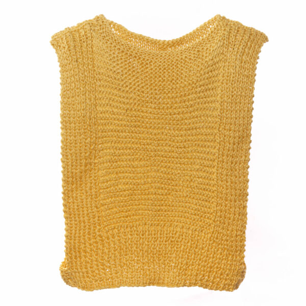 Open side with straps knitted Vest
