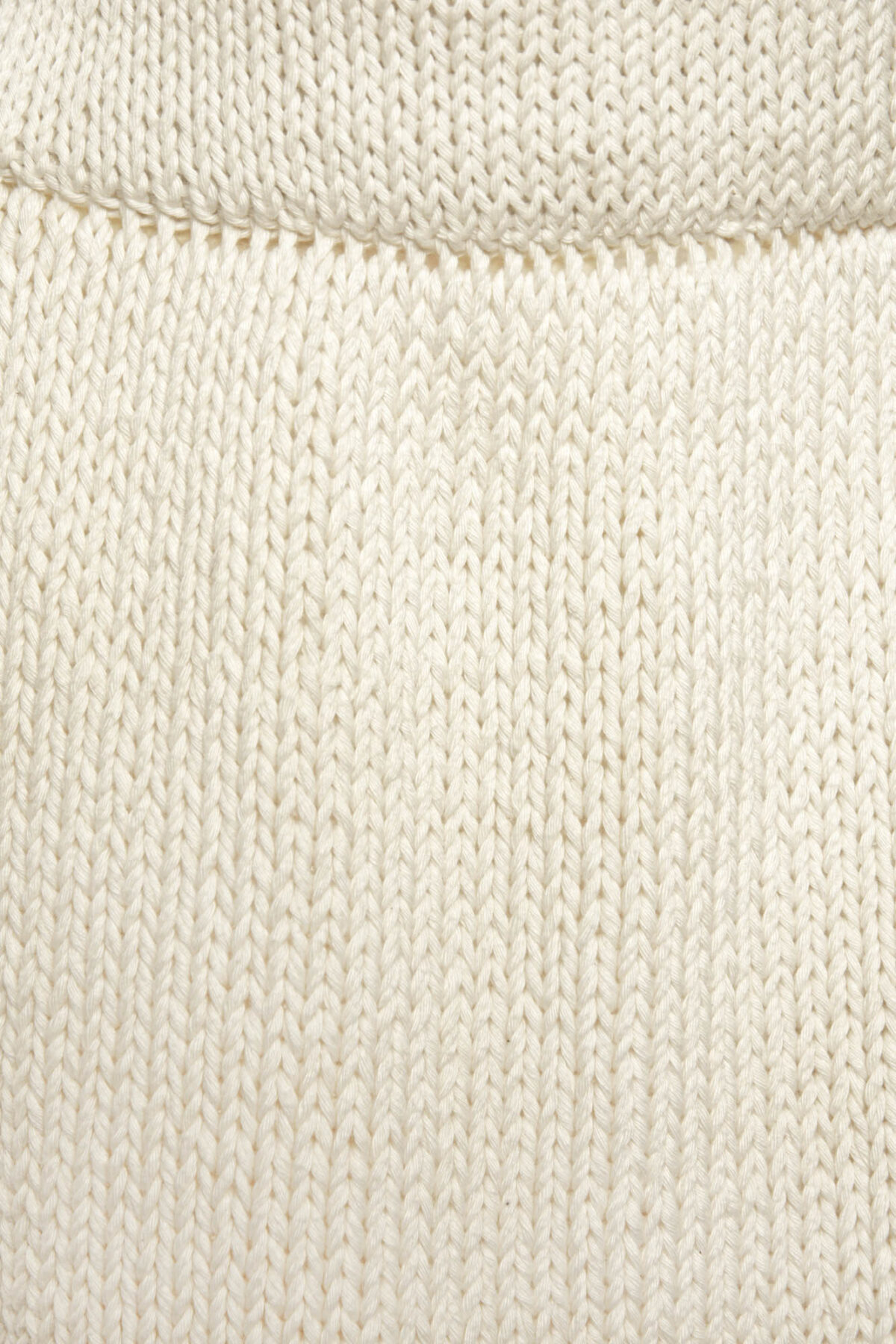 Straight hand-knitted Skirt jersey stitch 